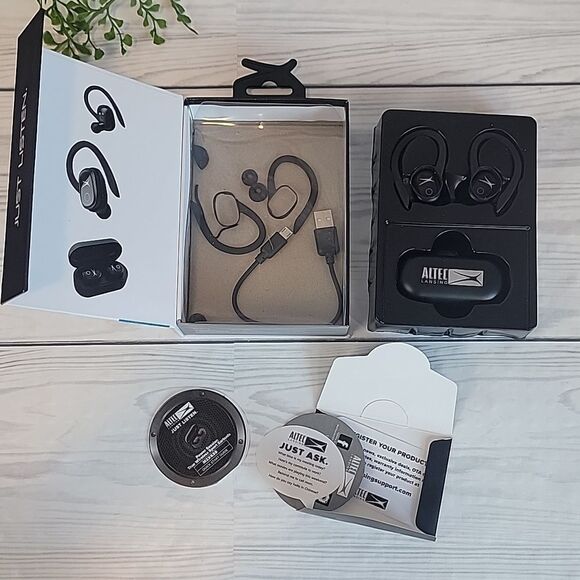 Altec Lansing sport ear buds new in box with charging case - Picture 6 of 9